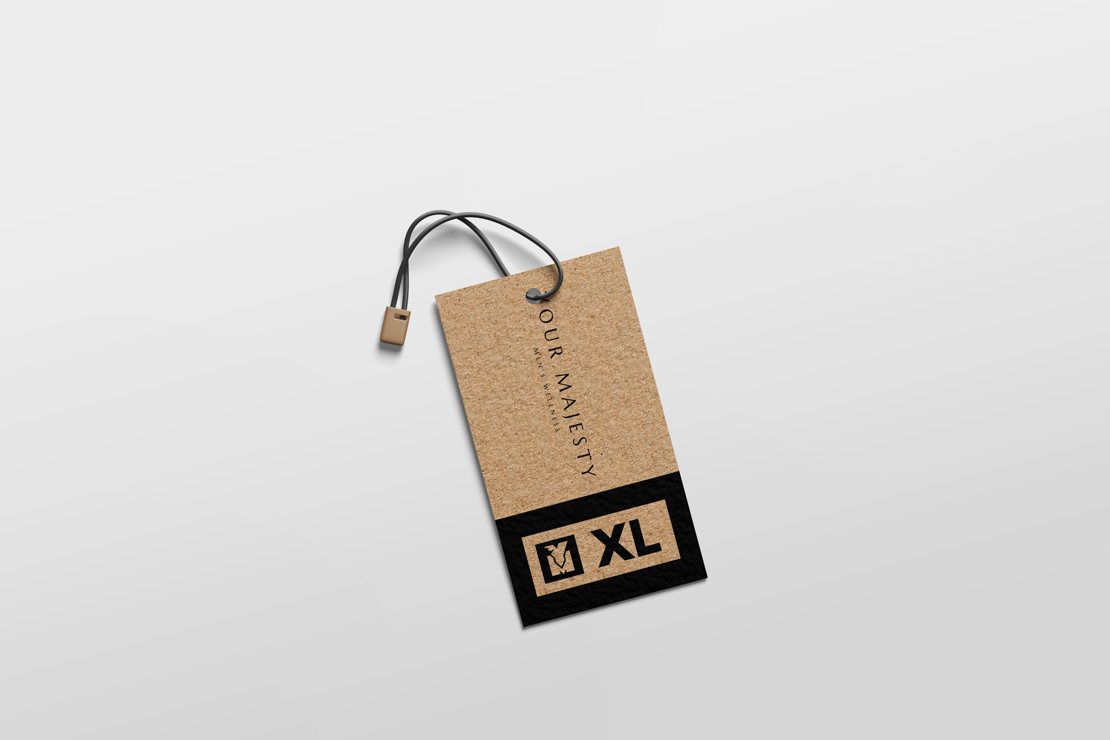 Your Majesty Label Tag Mockup